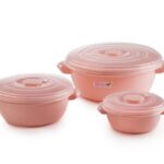 ظرف غذا سه تکه مایکروویو